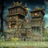 All 3D for dioramas and miniatures
