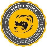 Ferret Stock - Vectors, Icon