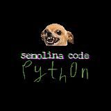 Semolina Code Python