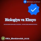 🍀BIOLOGIYA || KIMYO🍀