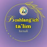 BT DAVRASIDA (XTV "Boshlang'ich ta'lim" jurnali)