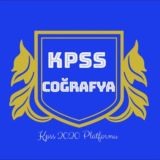 KPSS COĞRAFYA