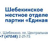 ШЕБЕКИНСКОЕ МЕСТНОЕ ОТДЕЛЕНИЕ ПАРТИИ "ЕДИНАЯ РОССИЯ"