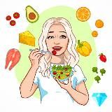 🍑🍒🍇🥝🍕🍤🧁
