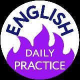 ENGLISH practice daily