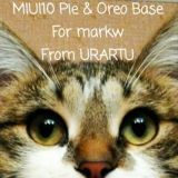 MIUI10 Pie & Oreo Base for Markw.