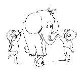 Слоны и дети 🐘
