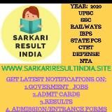 Latest Government jobs 2020 (www.sarkariresultindia.site)