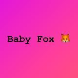 Baby fox 🌷