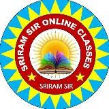 Sriram Sir Online Classes